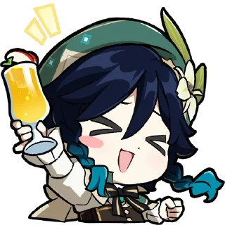 Sticker Картины Паймон: Часть IV | @genshin_impact_ru_off - 8