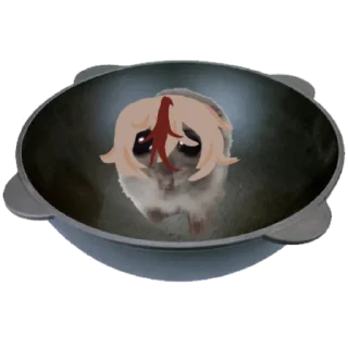 Sticker Картошечка в казане - 0