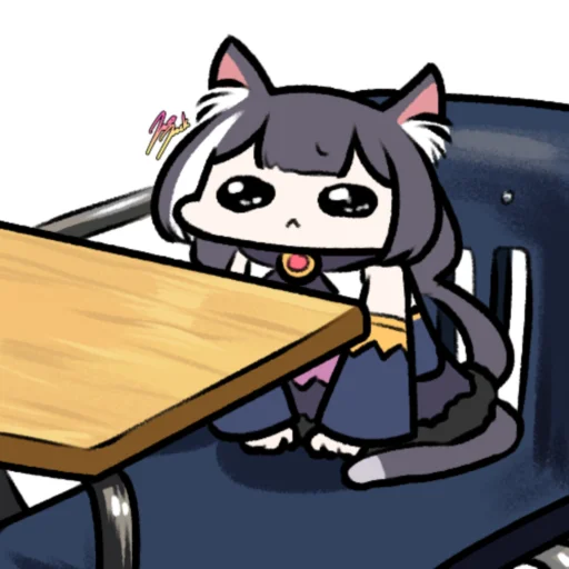 Стикер Karyl_Cat_Redraw_Part_2 - 1