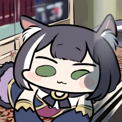 Sticker Karyl_Cat_Redraw_Part_2 - 1