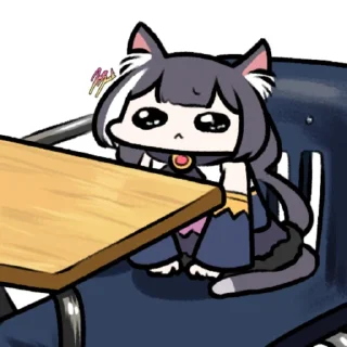 Sticker Karyl Cat Redraw Pt.2 @KarylCat - 6