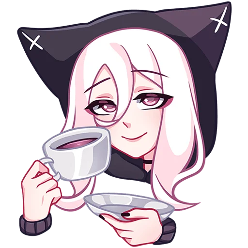 Стикер КатШи @nyasticks - 2