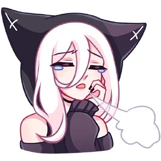 Стикер КатШи без надписей -> @stickers_vk - 7