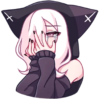 Стикер КатШи без надписей -> @stickers_vk - 4