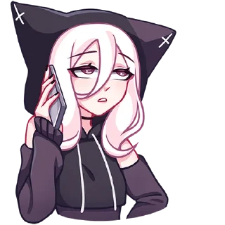 Стикер КатШи без надписей -> @stickers_vk - 9