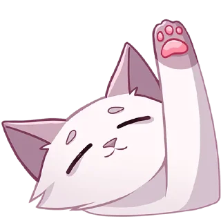 Стикер КатШи без надписей -> @stickers_vk - 6