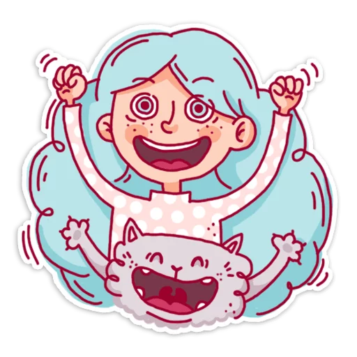 Kate & Kitty | @Stickergram - 