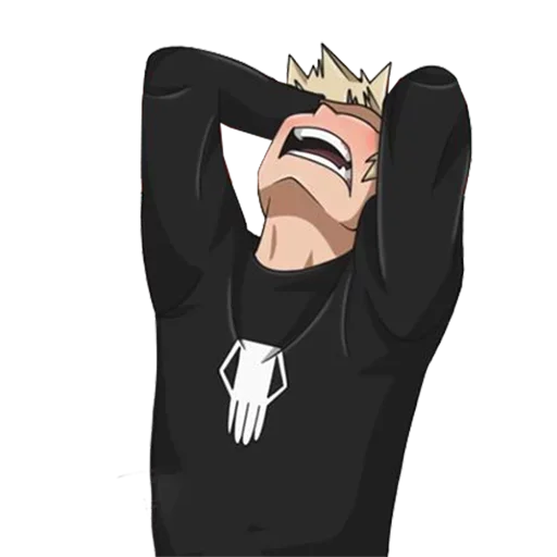 Кацуки Бакуго [@abdiirova] by @fStikBot - мультфильм