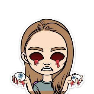 Стикер Катя - 9