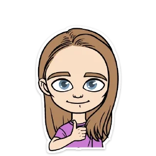 Стикер Катя - 6