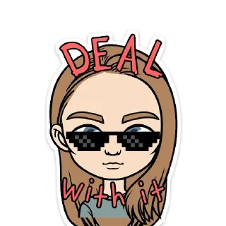 Стикер Катя - 3