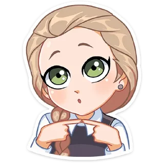 Sticker Катя by @stickers_from_vk - 0