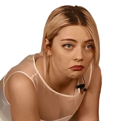 человеческое лицо Человек губная помада