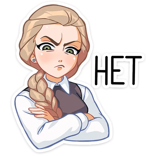 Стикер Катя - зайчик - 10