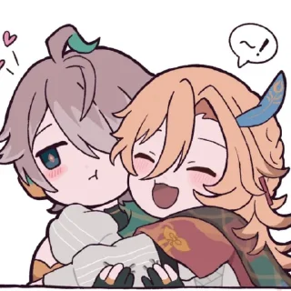 Sticker каветамы_канон @risespafs - 8