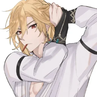 Стикер Кавех • @itsgensharts - 9