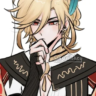 Стикер Кавех • @itsgensharts - 8