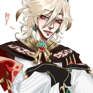 Стикер Кавех • @itsgensharts - 10