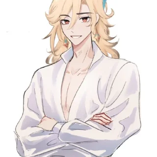 Стикер Кавех • @itsgensharts - 3