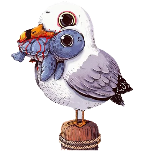 мультфильм клюв искусство