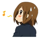 Стикер K-ON @KawaiiSticker - 6