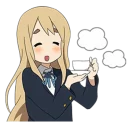 Стикер K-ON @KawaiiSticker - 0