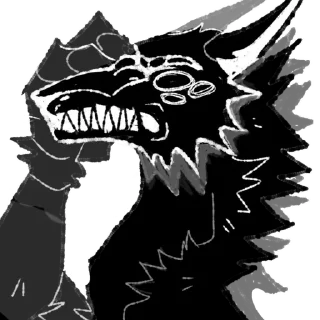 Стикер Пламяглазый (@KAWII_FURY) - 0