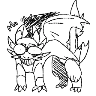 Стикер Пламяглазый (@KAWII_FURY) - 6