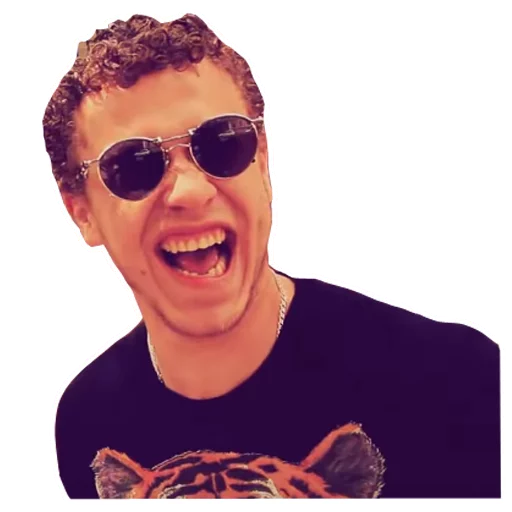 улыбаться человеческое лицо солнечные очки