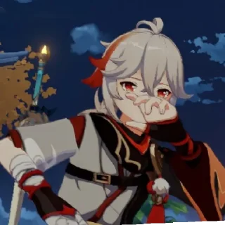 Стикер Казах | Kat_wen @gihsrarts - 0