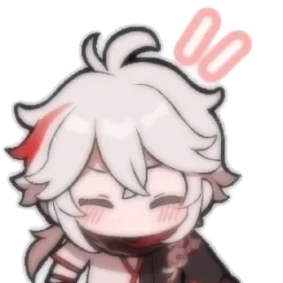 Стикер Кадзуха - 8