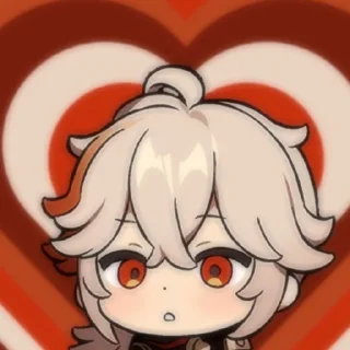 Стикер Кадзуха - 11