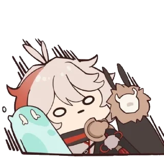 Стикер Кадзуха - 6