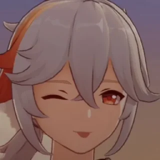 Стикер Кадзуха - 0