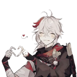 Стикер Кадзуха - 1