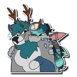 Sticker Kazu & Zourik - 3