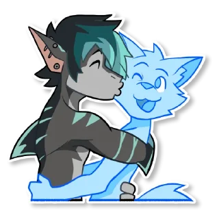 Sticker Kazu & Zourik - 0