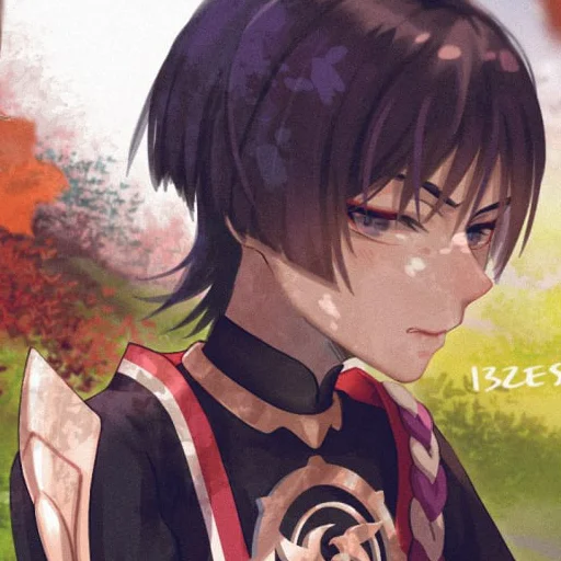 anime cartoon human face