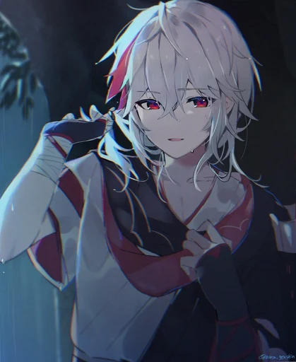 аниме мультфильм человеческое лицо