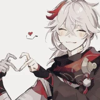 Sticker ˏ 𓏧 𓏲𝙺𝚊𝚣𝚞𝚑𝚊 @genshinbyevico - 3