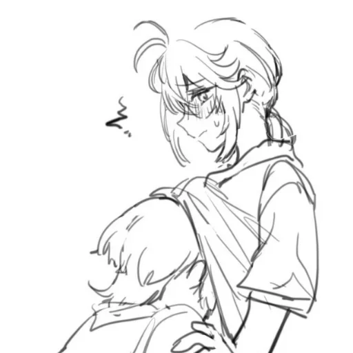 линейное искусство эскиз иллюстрация