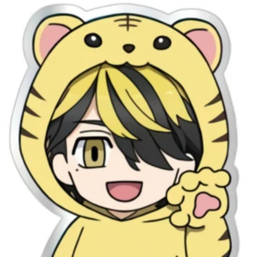 Sticker 🖤Kazutora🍌 @anime_sticks - 5