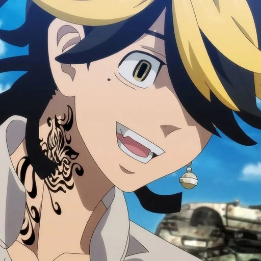 Sticker 🖤Kazutora🍌 @anime_sticks - 4