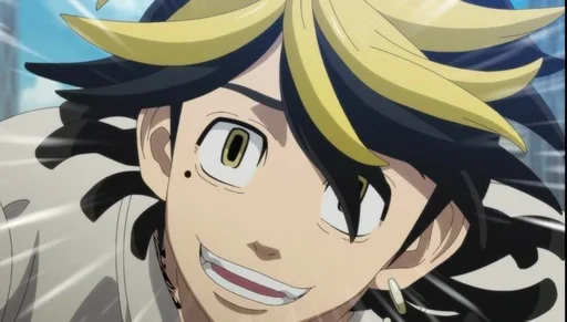 Sticker 🖤Kazutora🍌 @anime_sticks - 1