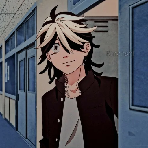 аниме человеческое лицо мультфильм