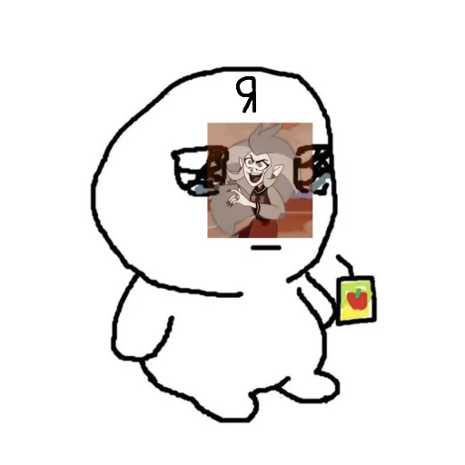 Sticker Генка - 3