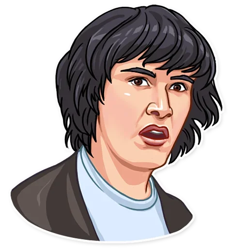 Sticker Keanu_Reeves_Art - 1