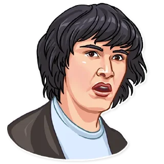 Стикер Keanu Reeves Art - 7