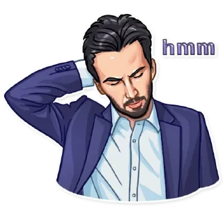 Стикер Keanu Reeves Art - 10