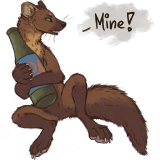 Стикер Kebi Mart - 10